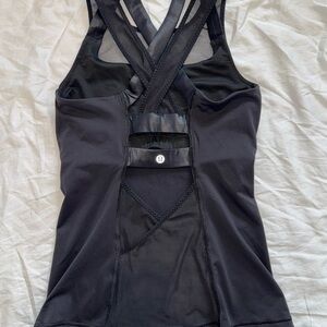 Lululemon Athletica Black Tank Top